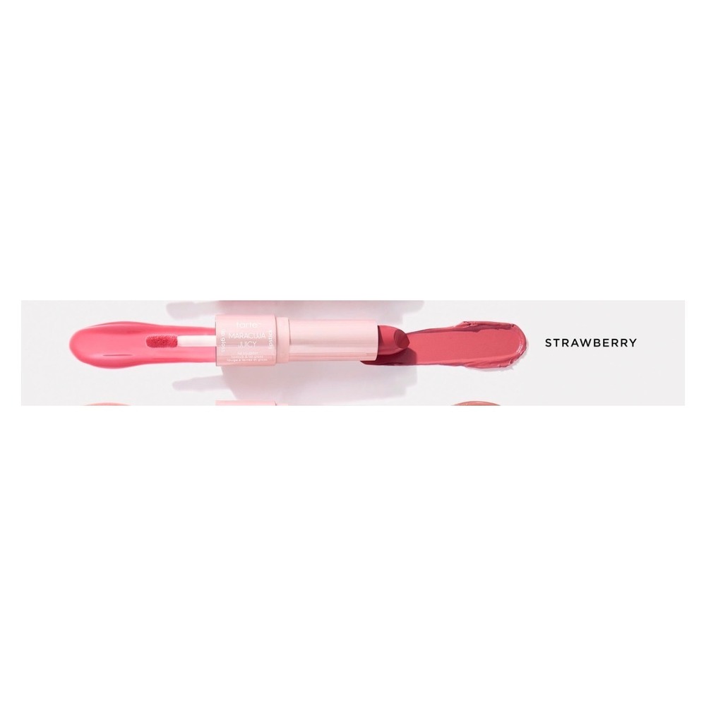 Tarte Maracuja Juicy Lip Sculptor Women's One Size Lipstick Gloss Duo Strawberry